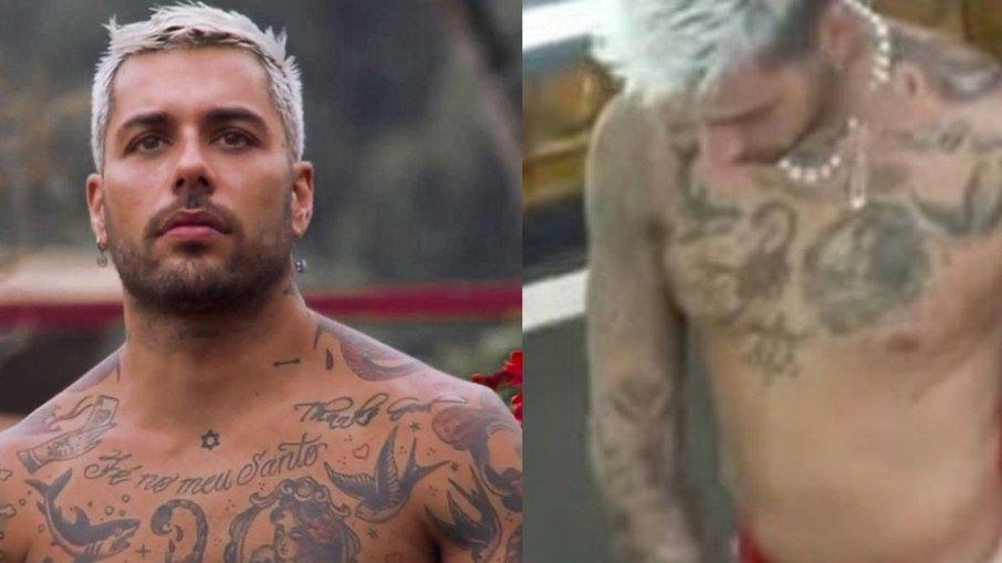 'A Fazenda 13': Gui Araujo se descuida no banho e nude vaza na web