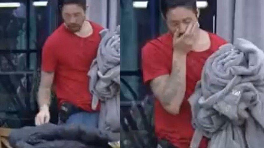 A Fazenda 13: Rico Melquiades encontra jaqueta rasgada; veja reação