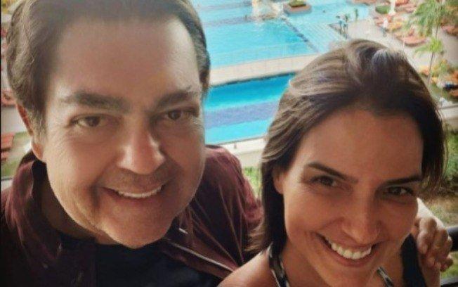 Esposa de Faustão comemora 19 anos de casamento: 