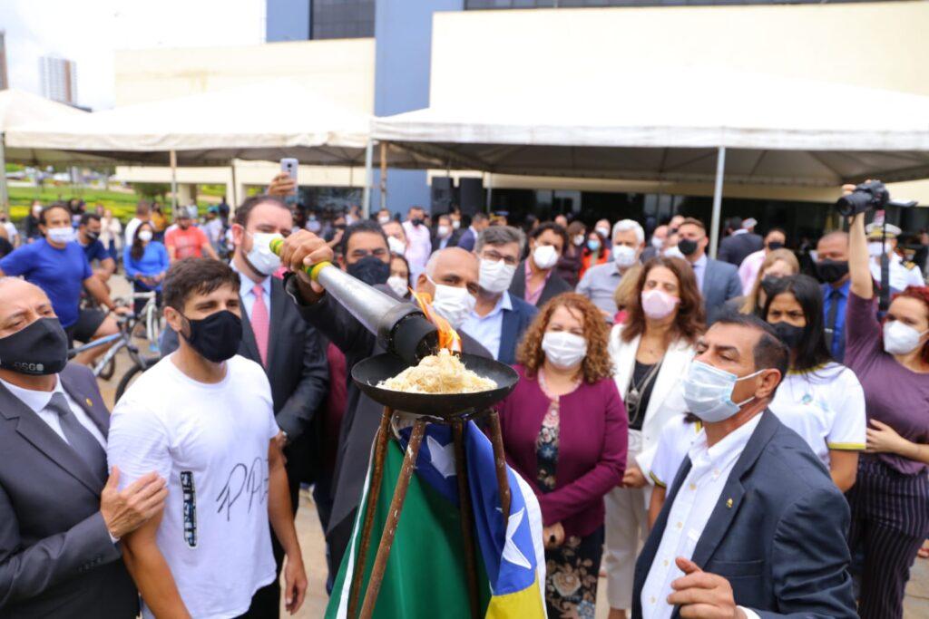 Goiânia celebra o amor e união dos povos com a ‘Tocha da Paz’