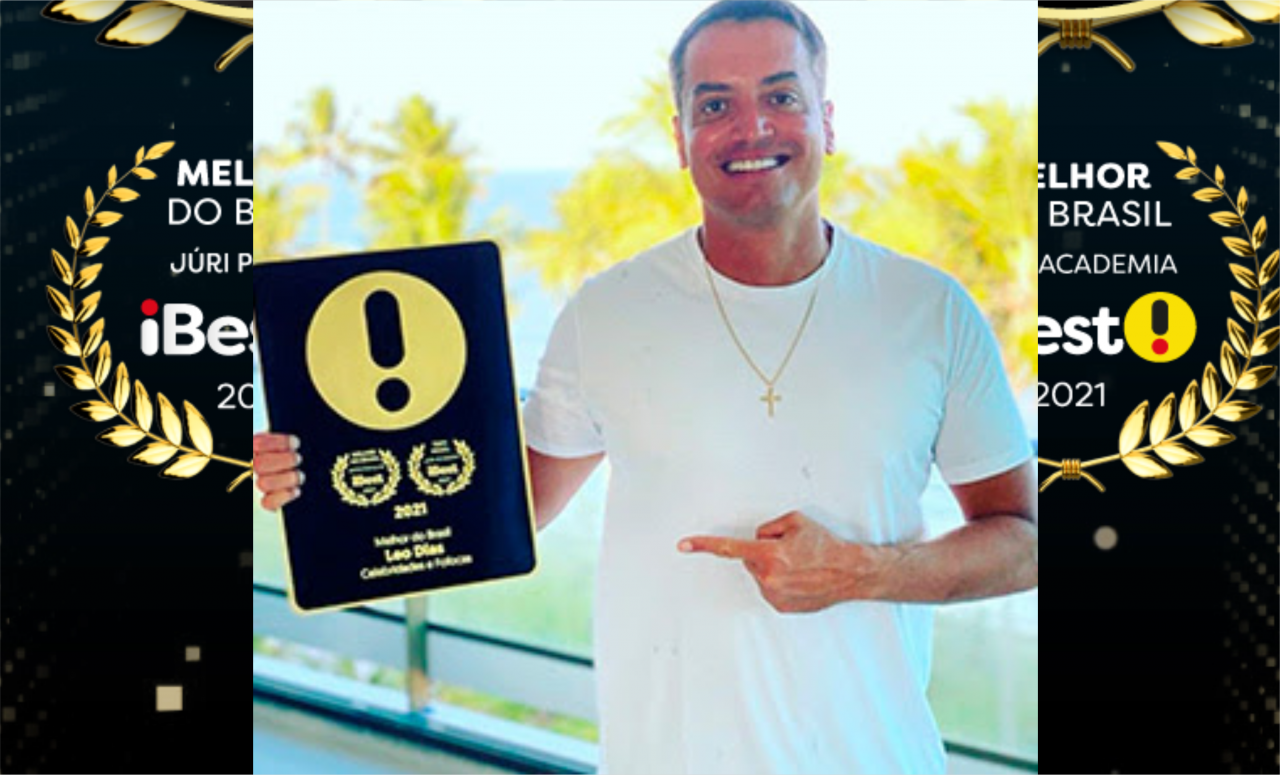Leo Dias e Hugo Gloss são eleitos os Melhores do Brasil em Conteúdo de Celebridades
