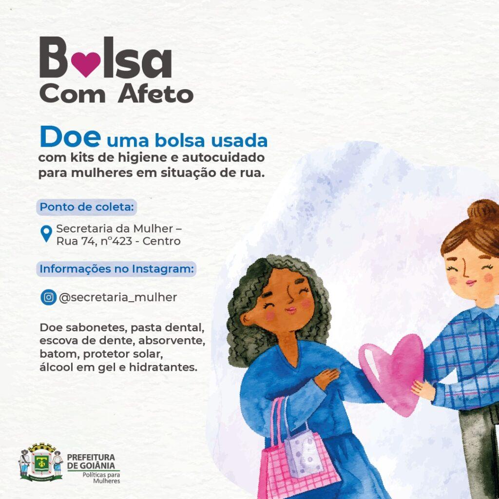 Prefeitura lança campanha ‘Bolsa com Afeto’