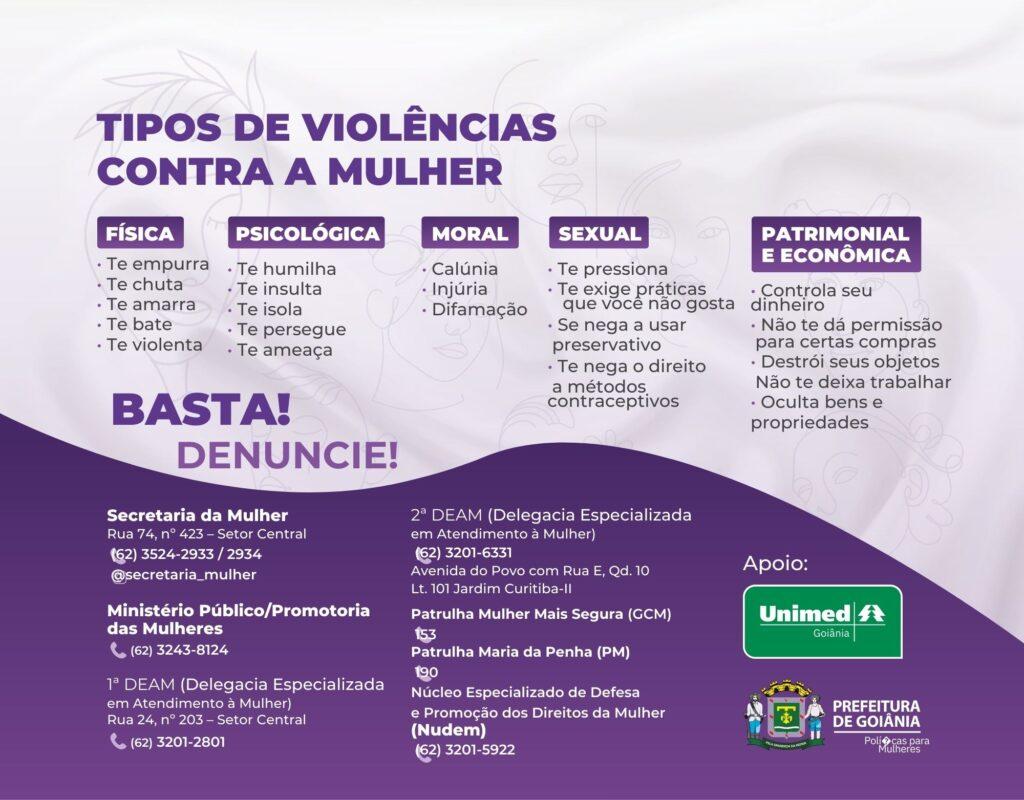 Prefeitura realiza ação no Dia Internacional para a Eliminação da Violência Contra a Mulher