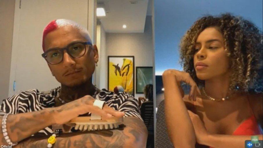 'A Fazenda 13': Dynho diz que jamais trairia Mirella com Sthe