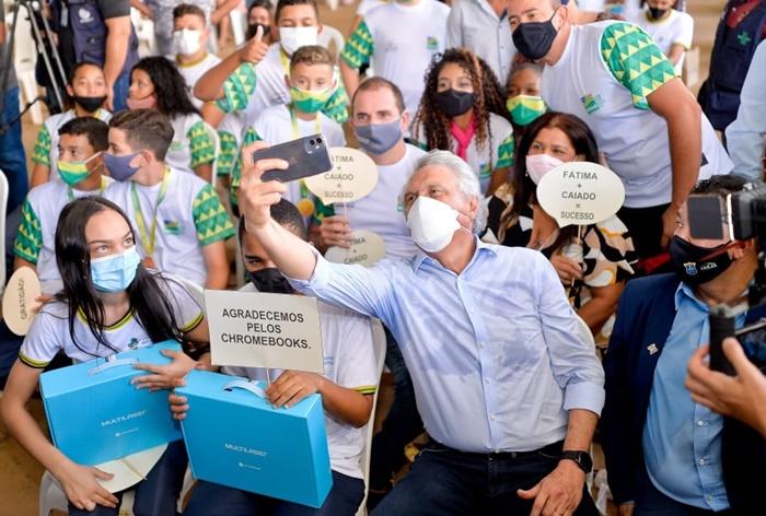 Caiado lança programa AlfaMais Goiás e Projeto Reformar+, nesta terça (14)