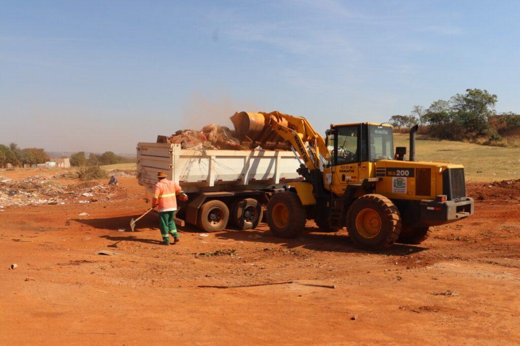 Comurg recolhe 650 mil toneladas de entulho descartado de forma irregular