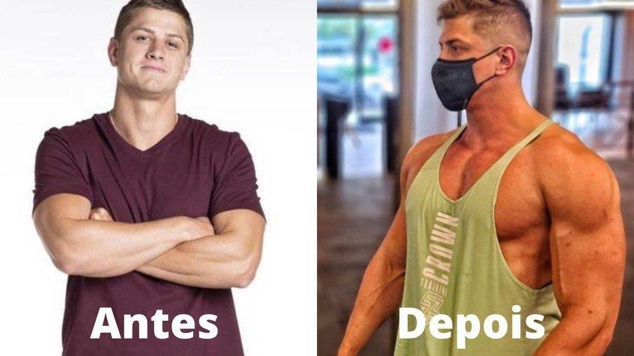 Ex-BBB Lucas Gallina ganha 30 kg na luta contra depressão