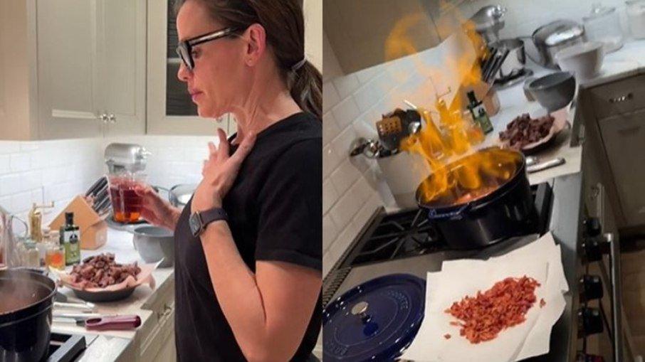 Jennifer Garner quase incendeia cozinha ao preparar ceia de fim de ano