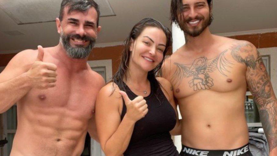 Laura Keller diz que comeu apenas atum, ovo e gelatina para posar nua