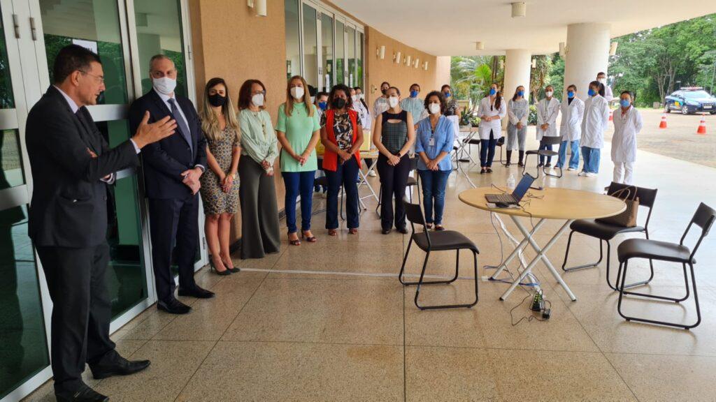 Prefeitura e UFG se unem em dia especial para incentivar vacinação da comunidade universitária