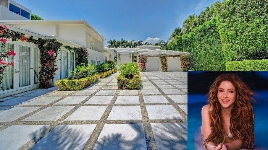 Shakira pede R$ 90 milhões e mansão encalha nas imobiliárias dos EUA; veja fotos