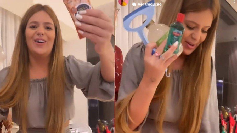 Viih Tube ganha rodo, antisséptico bucal e camisinha de Natal