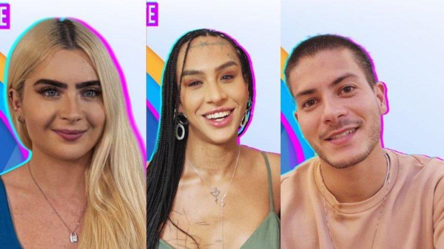 'BBB 22': Jade, Linn e Arthur entram na casa com plantão na Globo
