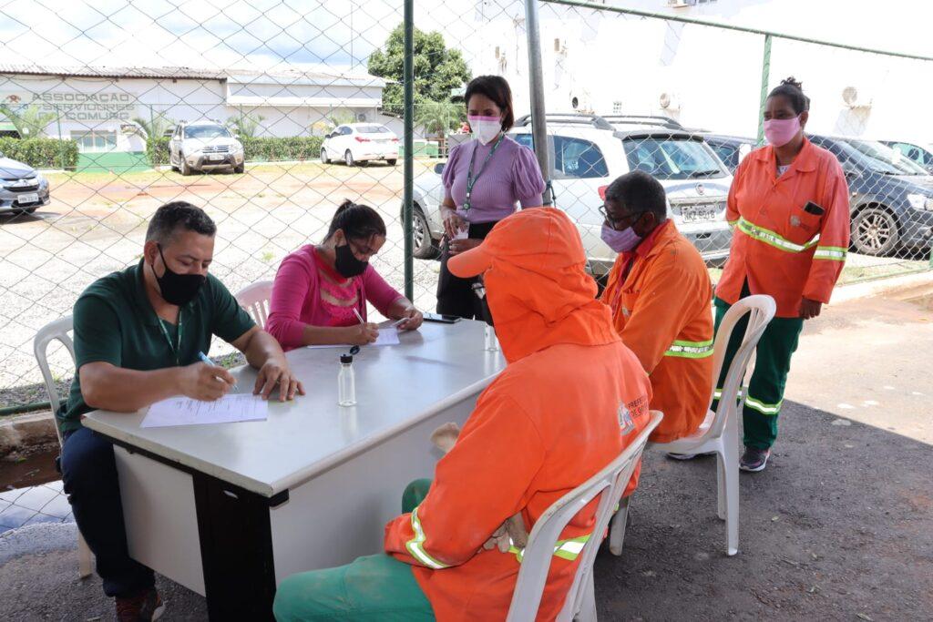 Comurg realiza teste rápido para servidores contra Covid-19