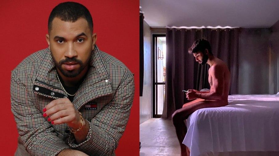 Gil do Vigor flerta com Silva após cantor publicar foto nu