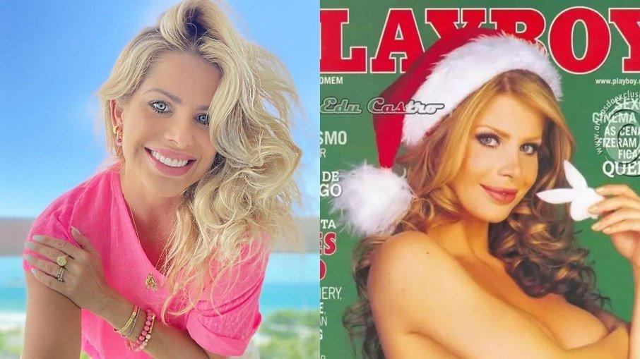 Karina Bacchi diz que posar nua foi 