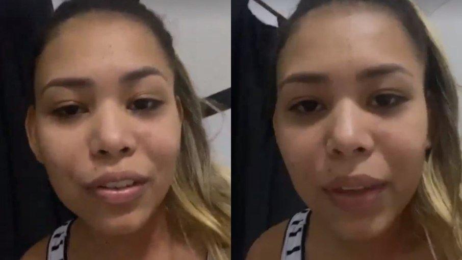 Larissa Ferreira explica motivo de assediador estar no quarto dela