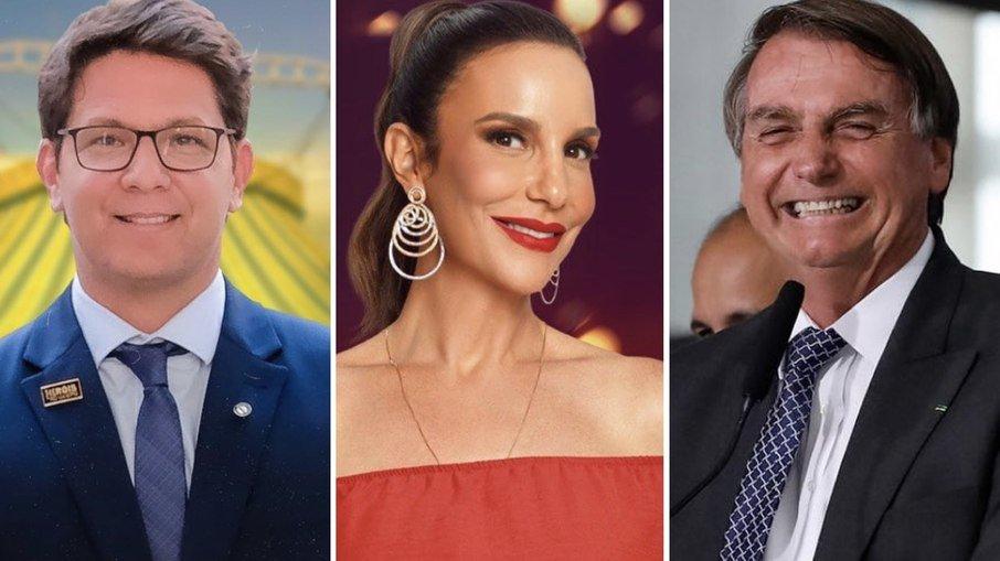 Mario Frias se mete em treta de Ivete e Bolsonaro: 