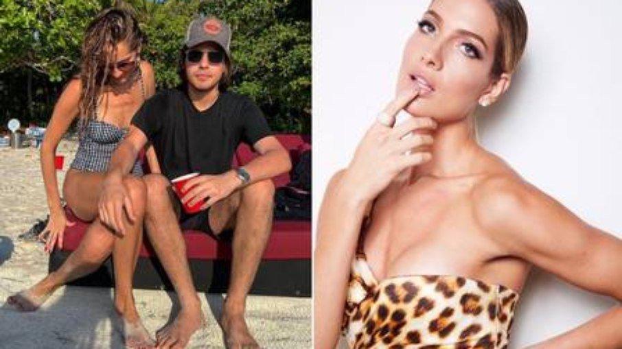 Nora de Faustão conheceu João Guilherme no Caribe