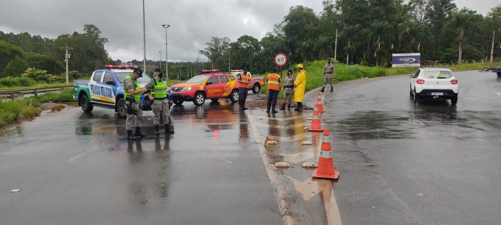 Ponte da GO-020 entre Goiânia e Bela Vista é parcialmente interditada