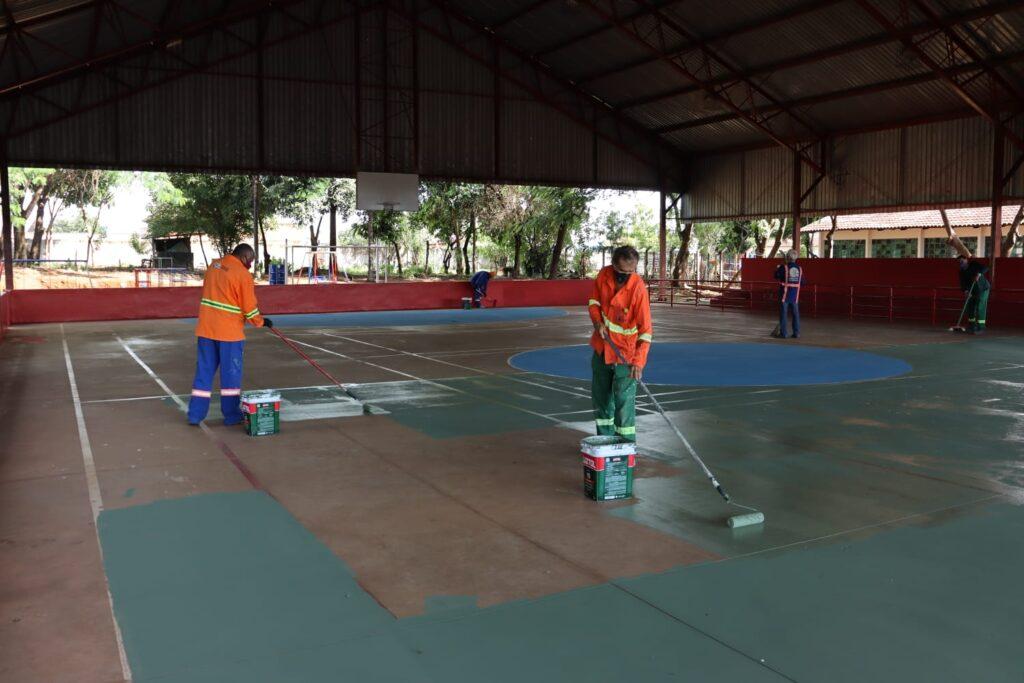 Prefeitura intensifica obras em escolas municipais