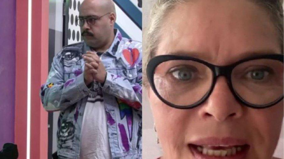 'BBB 22': 'coragem', diz mãe de Tiago Abravanel, após desistência