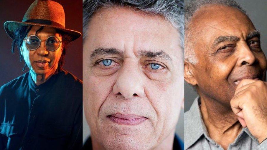 Chico Buarque, Gilberto Gil e Djavan processam deputada bolsonarista