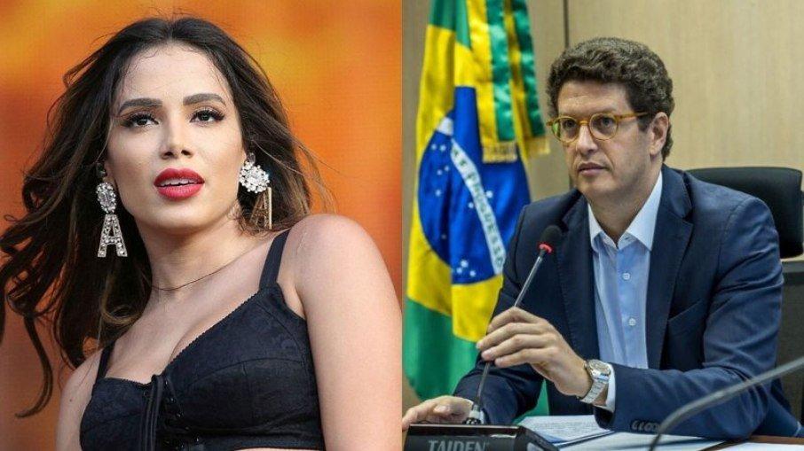 Em discussão com Ricardo Salles, Anitta dispara: 