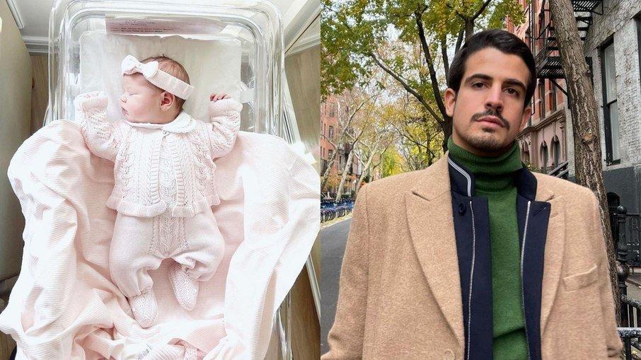 Enzo Celulari celebra nascimento da irmã: 