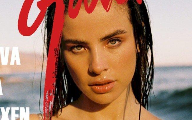 Giulia Be estampa a capa da Galore Magazine