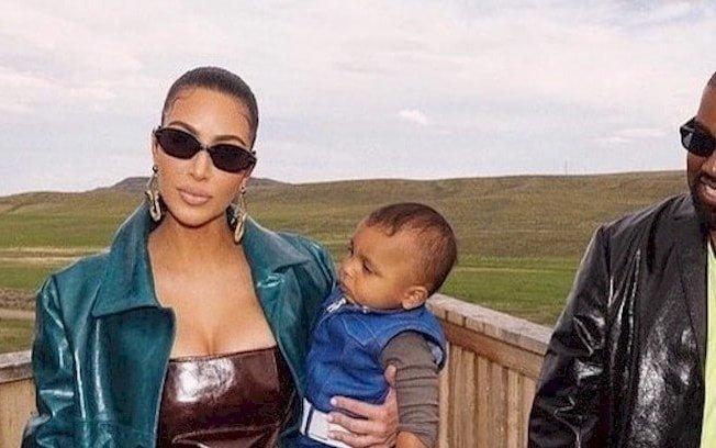 Kanye West compartilha fotos de Kim: 