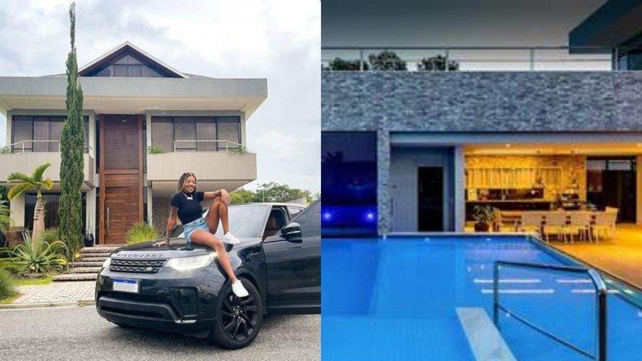 Ludmilla se muda para nova mansão de três andares, veja as fotos
