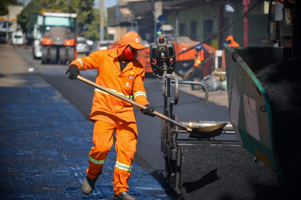 Prefeitura de Goiânia avança na manutenção asfáltica no Setor Central, Jardim América, e mais 12 bairros da capital