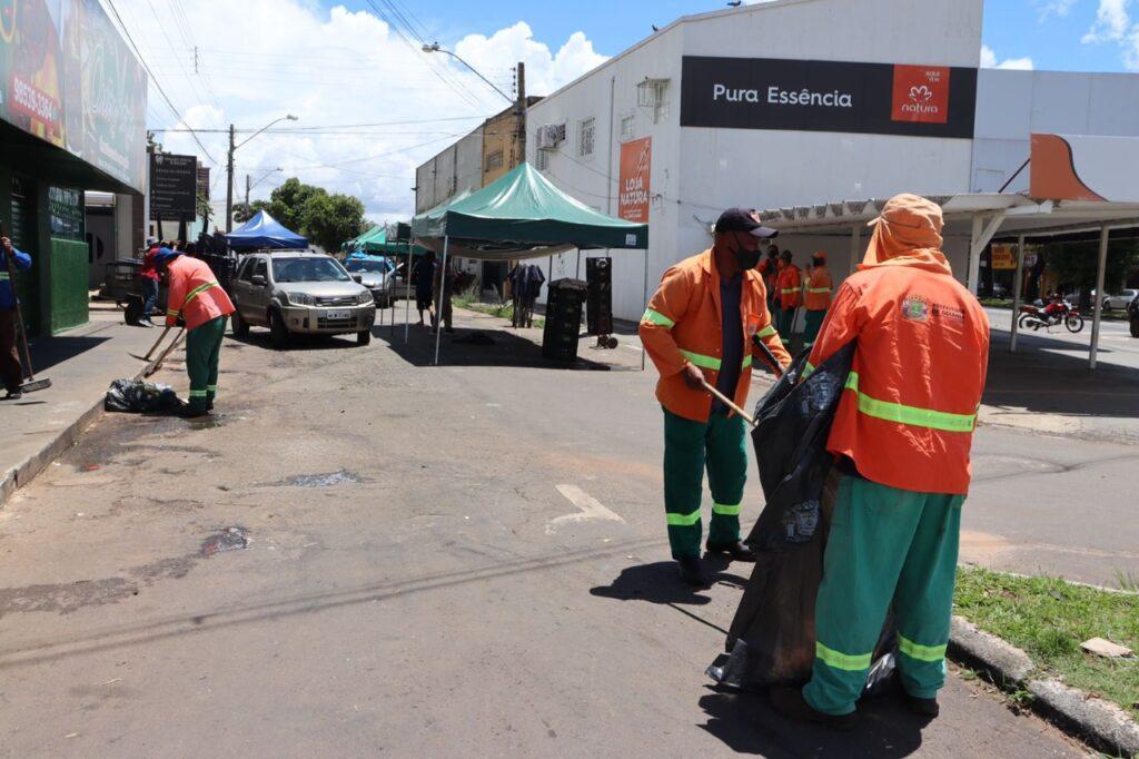 Prefeitura de Goiânia destina 150 trabalhadores da Comurg para realizar manutenção urbana durante feriado de Carnaval