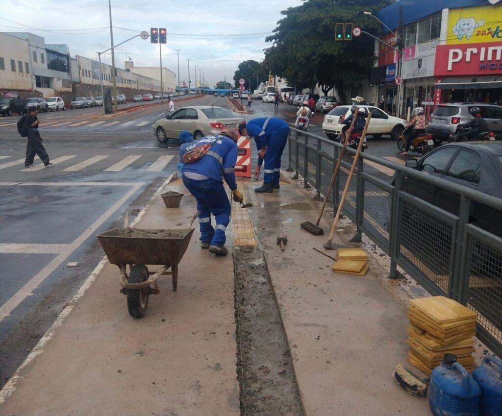 Prefeitura de Goiânia escala 269 colaboradores para serviços de infraestrutura, em 62 bairros