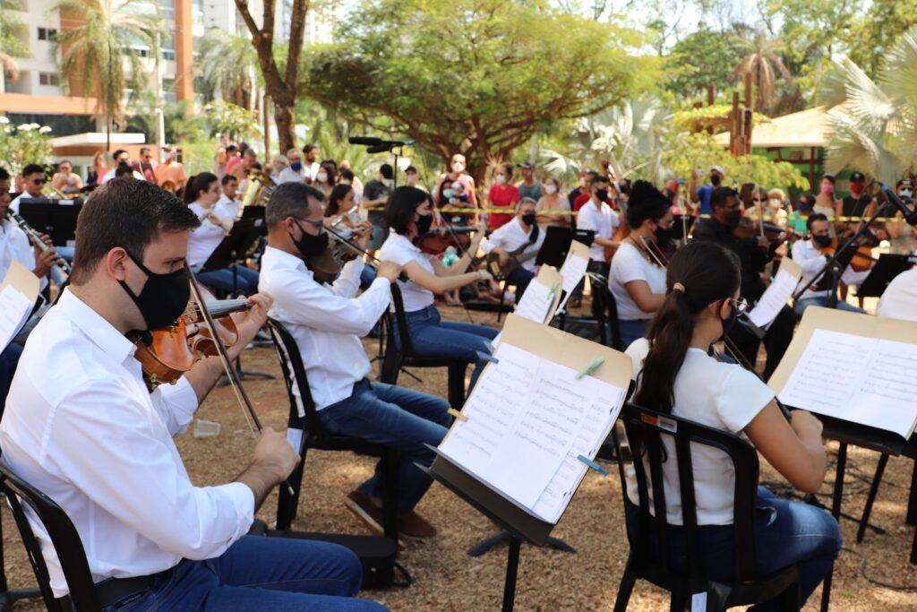 Prefeitura de Goiânia promove o Café Sinfônico neste domingo (13), no Bosque dos Buritis