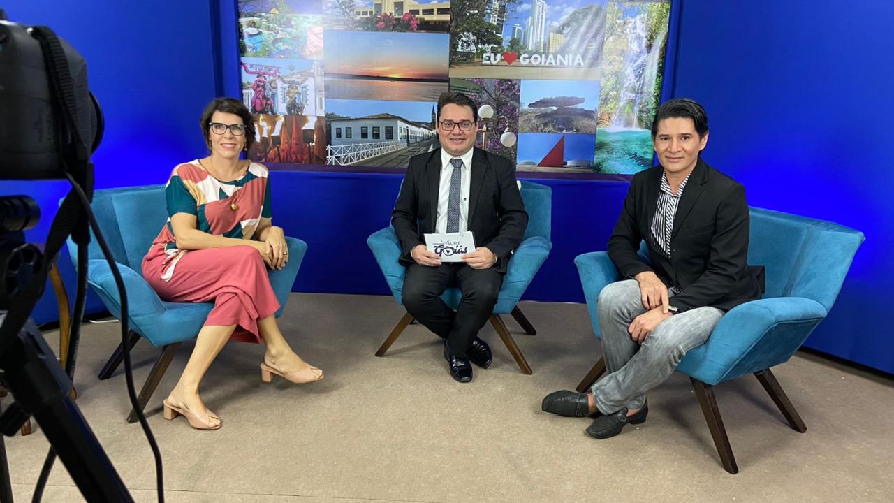 Programa Viver Goiás estreia novo cenário e recebem Dra. Joanna Heim para falar sobre Depressão e seus sintomas.