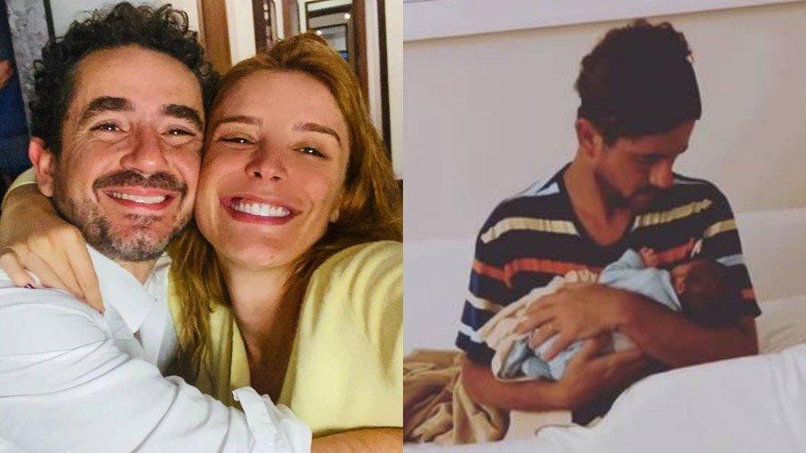 Rafa Brites brinca sobre Andreoli com 2º filho: 