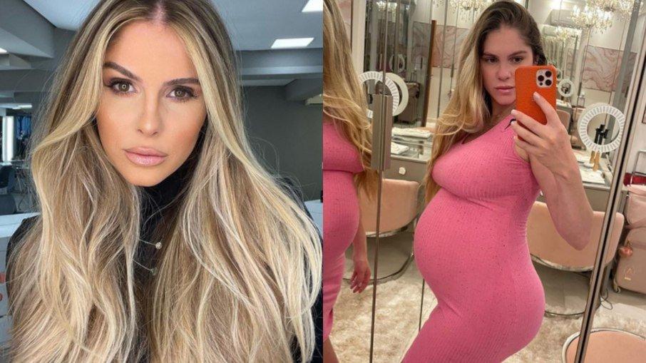 Bárbara Evans abandona sexo no fim da gravidez: 