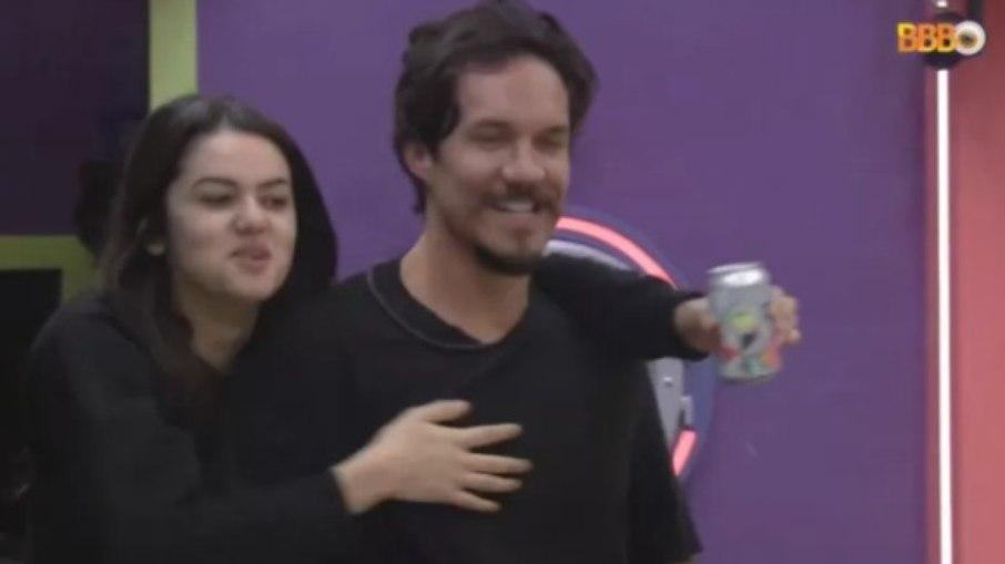 'BBB 22': Eslovênia e Eliezer comemoram que Lollipop 
