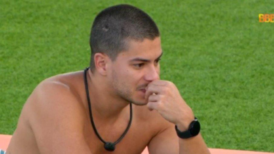 'BBB': Arthur Aguiar critica atitude dos brothers na prova do líder