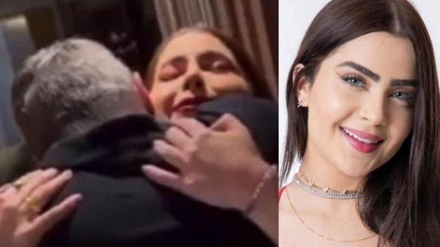 Jade Picon mostra reencontro com pai após saída do 'BBB 22'