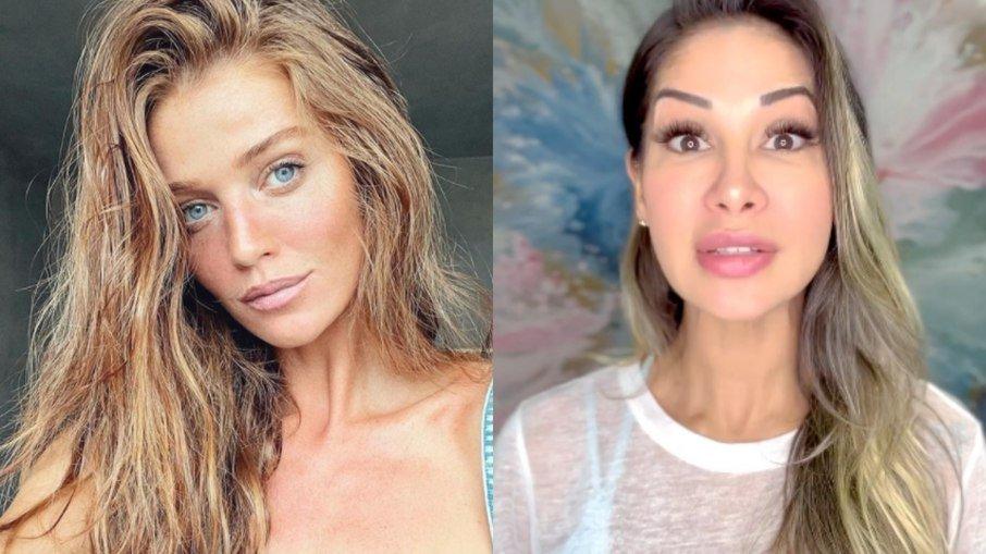 Maira Cardi alfineta Cíntia Dicker e modelo rebate: 