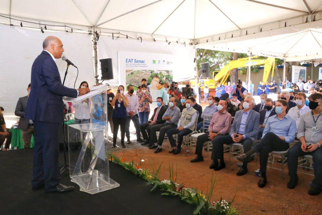 Rogério Cruz lança obras de ampliação do Sistema de Abastecimento de Água de Goiânia: 