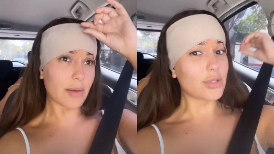 Thaís Braz rebate críticas após diminuir testa: 