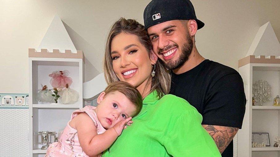 Virginia mostra barriga na segunda gravidez: 