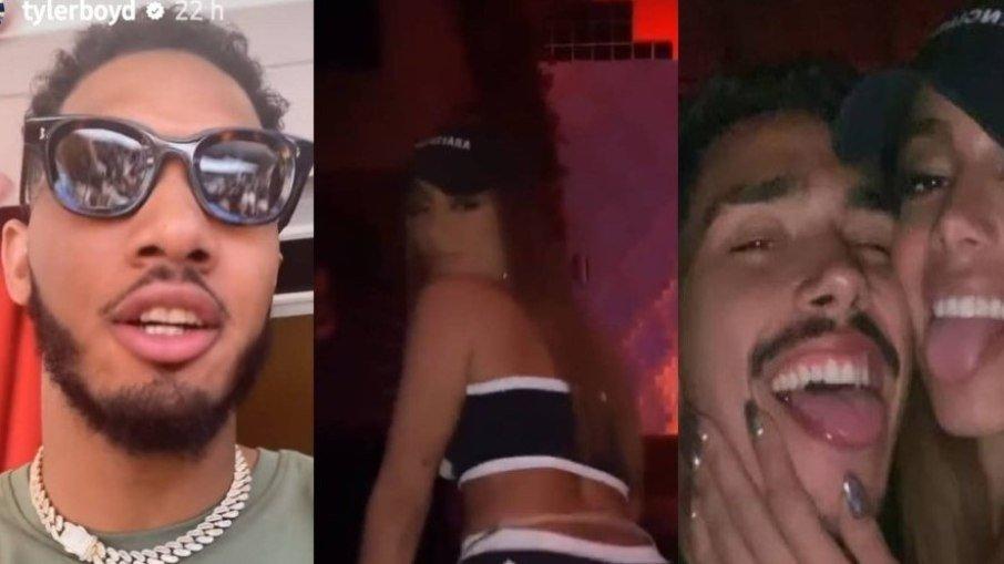 Anitta reuniu dois affairs em festa de aniversário em Las Vegas
