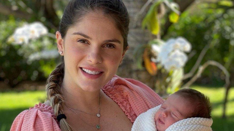 Bárbara Evans sobre cansaço com maternidade: 