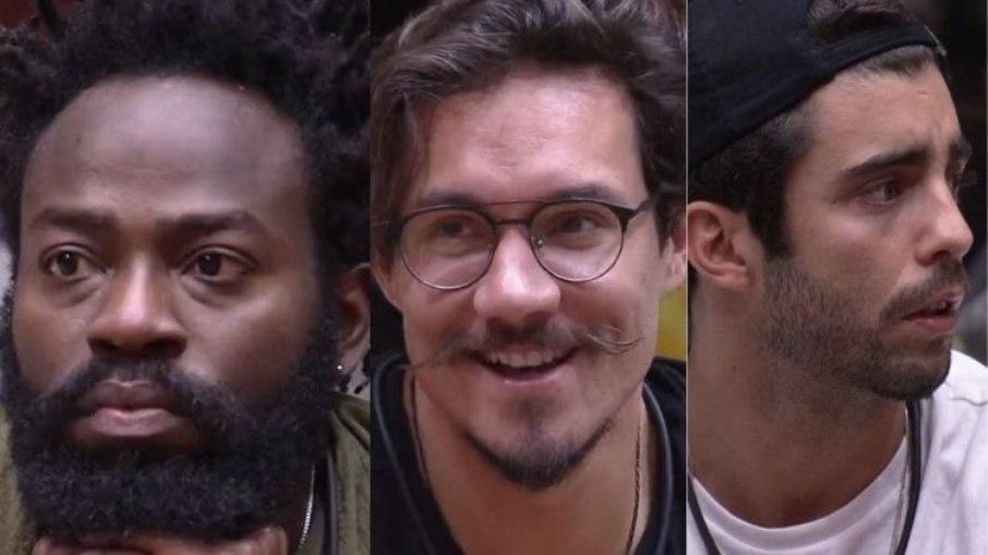 'BBB 22': Douglas Silva, Eliezer e Pedro Scooby estão no paredão