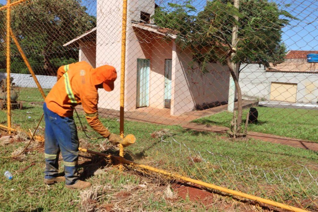 Em ritmo de mutirão, prefeitura requalifica 26 praças na Região Leste de Goiânia até sexta-feira (08/04)